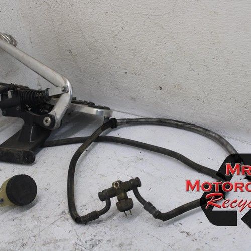 99-03 POLARIS VICTORY V92C CRUSIER OEM RIGHT FLOORBOARD W BRAKE PEDAL c5