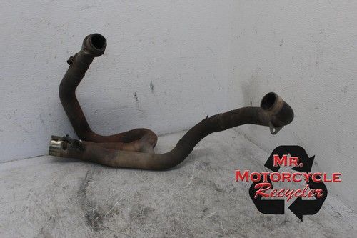 99-02 SUZUKI SV650N SV650 650  OEM EXHAUST HEADER PIPES MANIFOLD k17