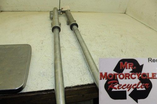 94 KAWASAKI VULCAN 500 OEM FRONT FORKS SHOCK SUSPENSION SET PAIR O5