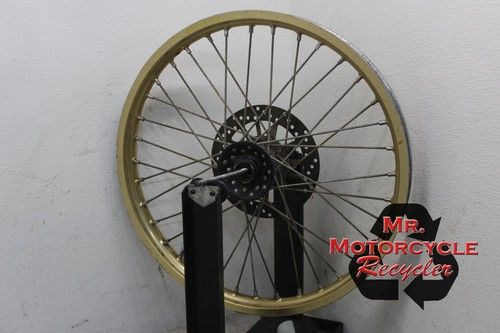 85 86 YAMAHA YZ125 YZ 125  OEM STRAIGHT FRONT WHEEL TAKASAGO 21X1.50  W83