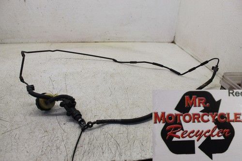 2007 HONDA VTX1300R OEM REAR BACK BRAKE MASTER CYLINDER W RESERVOIR W LINES B-13