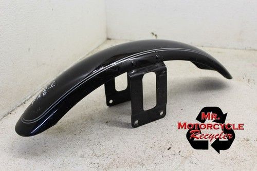 2004 HARLEY-DAVIDSON DYNA BLACK OEM FRONT WHEEL FENDER FXD XL COVER GUARD SHIELD