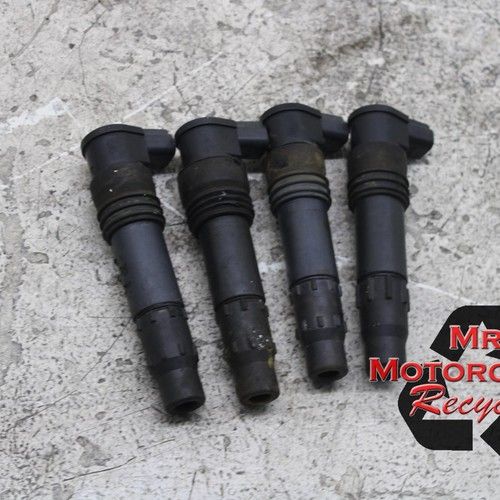 01 02 SUZUKI GSXR1000 GSXR 1000 OEM IGNITION COILS COIL SPARK PLUG CAPS L16