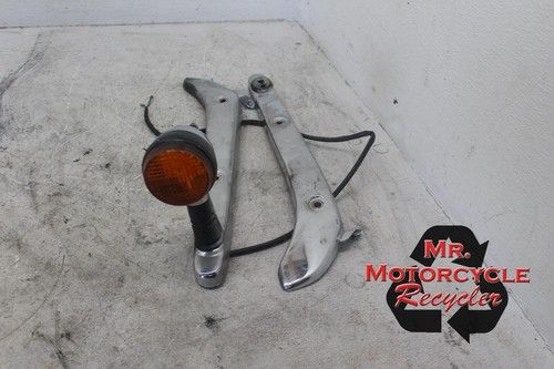 99-07 HONDA SHADOW VLX 600 VT600CD DELUXE OEM PAIR REAR FENDER GRAB RAILS M6