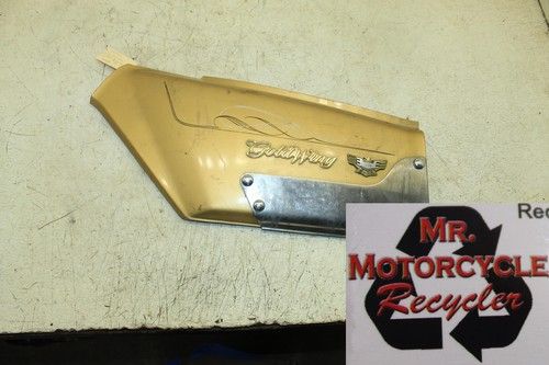 88 -00 HONDA GOLDWING GL1500 OEM GOLD LEFT FRAME COVER COWL E9