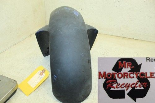 2005 YAMAHA YZF R6 BLACK OEM FRONT WHEEL FENDER COWL FAIRING B5