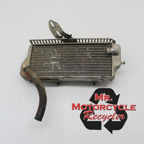 04 05 06 SUZUKI RM Z450 LEFT RADIATOR WTIH GUARD ENGINE MOTOR COOLING COOLER C18