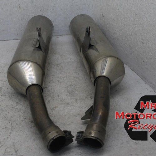 03 04 05 06 YAMAHA FJR1300 FJR 1300 OEM EXHAUST MUFFLERS i17