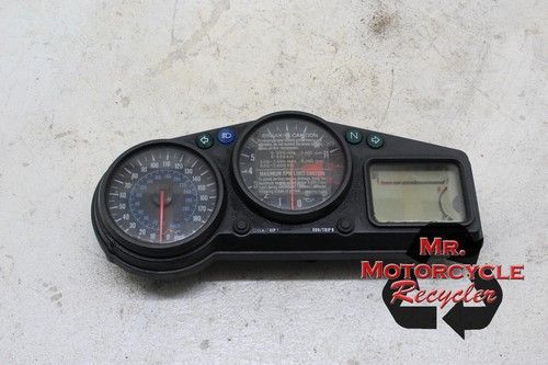 00-06 KAWASAKI NINJA ZX12R ZX12 ZX-12 1200 SPEEDO TACH GAUGES DISPLAY A11