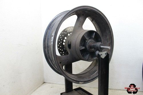 2000 YAMAHA YZF600R REAR WHEEL BACK RIM W ROTOR 17"x 5.00 W22