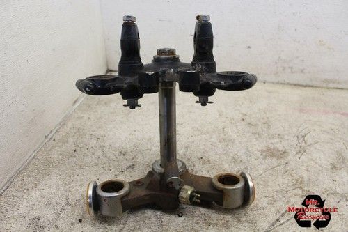 74 KAWASAKI H1 500 OEM FRONT FORKS CLAMP LOWER UPPER TRIPLE TREE STEM C56D