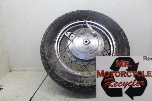 95 YAMAHA XV535 VIRAGO 535 REAR BACK WHEEL RIM TIRE DRUM D35D