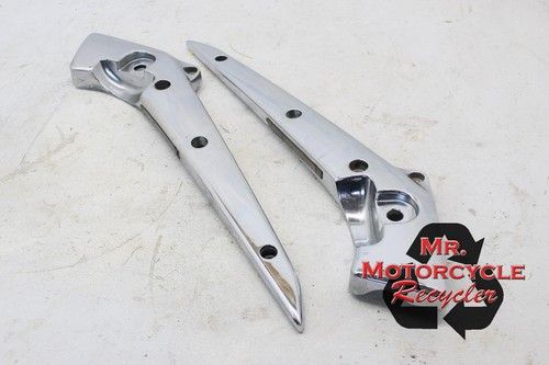 02-08 HONDA VTX1800R/S/N VTX 1800 OEM REAR FENDER RAILS SET j8