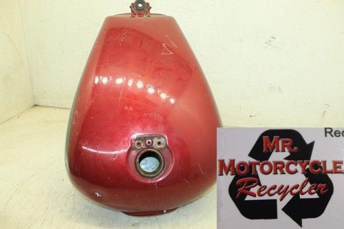 85-06 KAWASAKI VULCAN 700 750 OEM RED GAS TANK FUEL PETROL RESERVOIR M2