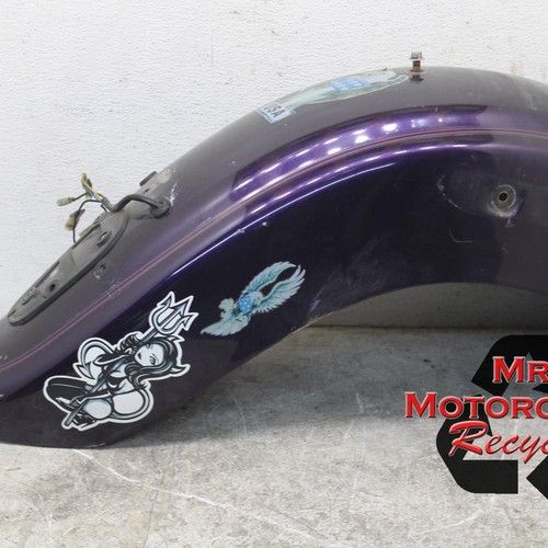 98-04 YAMAHA V STAR 650 XVS650 CLASSIC OEM REAR WHEEL FENDER MUD GUARD  5BN L16
