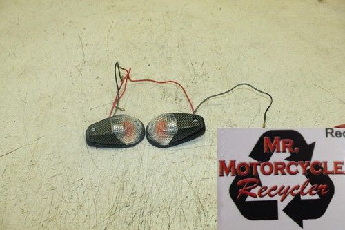 1999 YAMAHA FZR600R FZR 600 AFTERMARKET TURN SIGNAL SIGNALS B41D