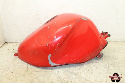2001 KAWASAKI NINJA ZX6J RED GAS TANK FUEL CELL PETROL RESERVOIR T37