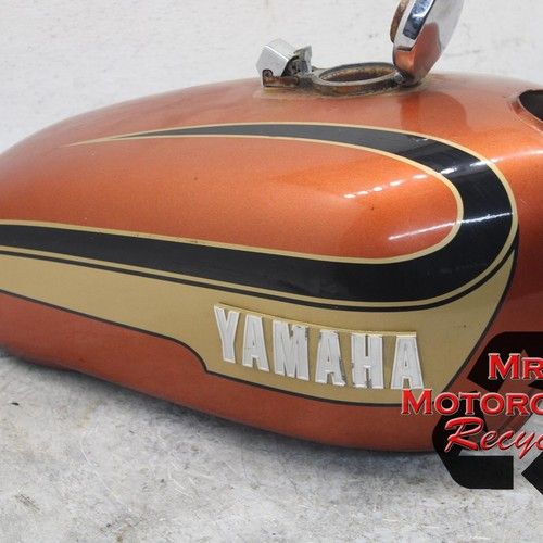 73-74 YAMAHA TX500 TX 500 OEM GAS TANK FUEL CELL PETROL RESERVOIR  C29D